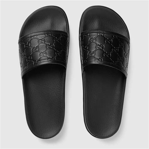 gucci soides|Gucci slides for men.